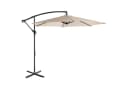 LALAHO Sonnenschirm Ø 300 cm mit Ständer UV 50+ Beige Bild 2