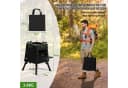 LALAHO Feuerstelle Zeltofen Camping Holzofen Gartenofen Campingofen Werkstattofen Outdoor Kocher Bild 5