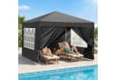 LALAHO Faltpavillon 3x3 m Gartenpavillon UV-Schutz 50+ Bild 1