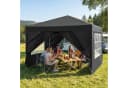 LALAHO Faltpavillon 3x3 m Gartenpavillon UV-Schutz 50+ Bild 3