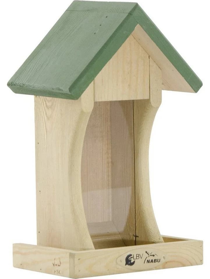 CJ Wildlife Wandfutterhaus Tennessee Natur/Grün FSC®-Holz