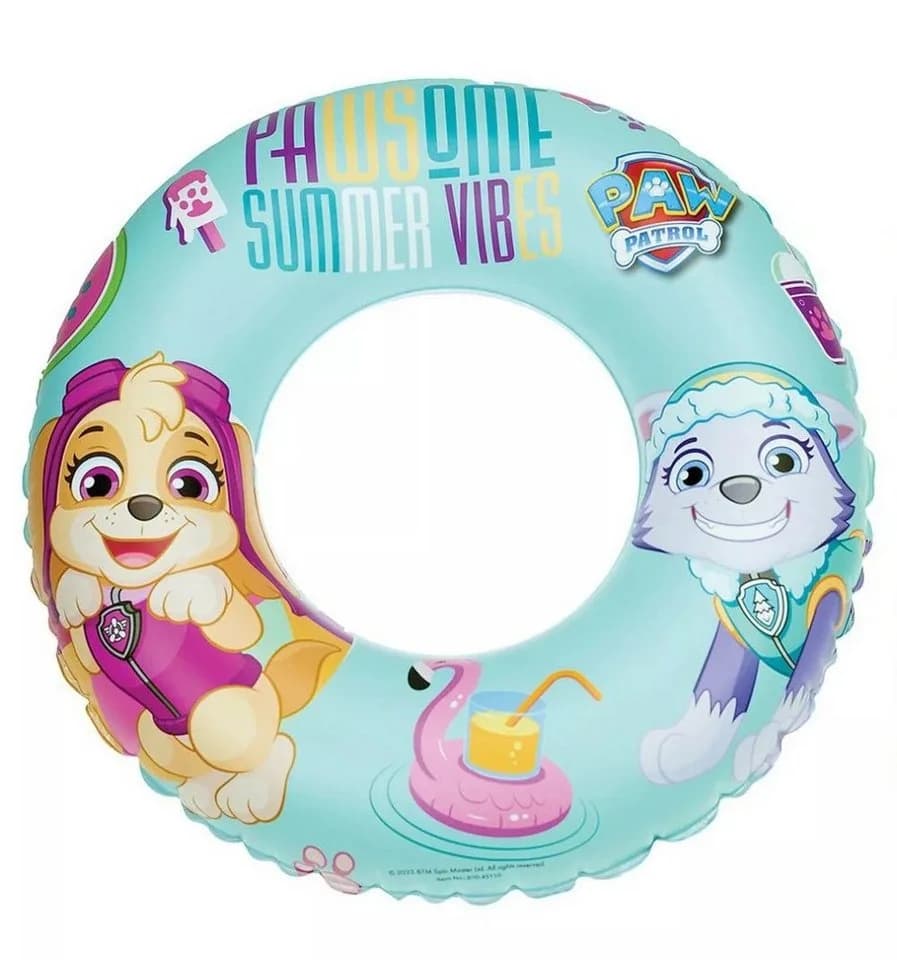 PAW PATROL Schwimmreifen Schwimmring Schwimmbad Hilfe Schwimmen Kinder Ø 51cm