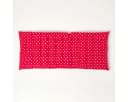 Homescapes Bankauflage 2-Sitzer rot 100% Baumwolle Bild 1