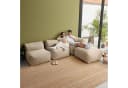 icon Gartenlounge-Set 4-tlg. Beige Polypropylen Modular Bild 1
