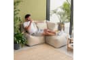 icon Gartenlounge-Set Modulares Outdoorsofa 3-tlg. Beige Polyester Bild 1