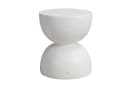 Flieks runder Beistelltisch MgO Terrazzo Weiß Outdoor Bild 5