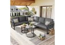 Flieks Gartenlounge-Set 6-Sitzer Metall Bild 1