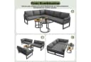 Flieks Gartenlounge-Set 6-Sitzer Metall Bild 4