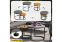 Flieks Gartenlounge-Set 6-Sitzer Gartenmöbel-Set Sitzgruppe mit 2 stapelbaren Couchtischen Bild 5