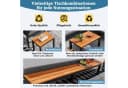 Flieks Gartenlounge-Set 6-Sitzer Ecksofa Grau Bild 4