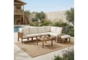 Flieks Gartenlounge-Set 6-Sitzer Beige Modular Bild 1