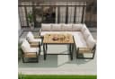 Flieks Gartenlounge-Set 8-Sitzer Outdoor Sitzgruppe Bild 3