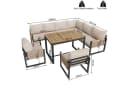 Flieks Gartenlounge-Set 8-Sitzer Outdoor Sitzgruppe Bild 5