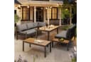 Flieks Gartenlounge-Set Outdoor 7-Sitzer Sitzgruppe Bild 1