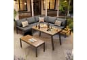 Flieks Gartenlounge-Set Outdoor 7-Sitzer Sitzgruppe Bild 2