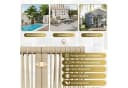 Flieks Gartenlounge-Set 5-tlg. Beige Seil Bild 5