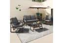 Flieks Gartenlounge-Set 4 Sitzer Balkonset Bild 1