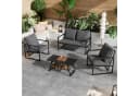 Flieks Gartenlounge-Set 4 Sitzer Balkonset Bild 4