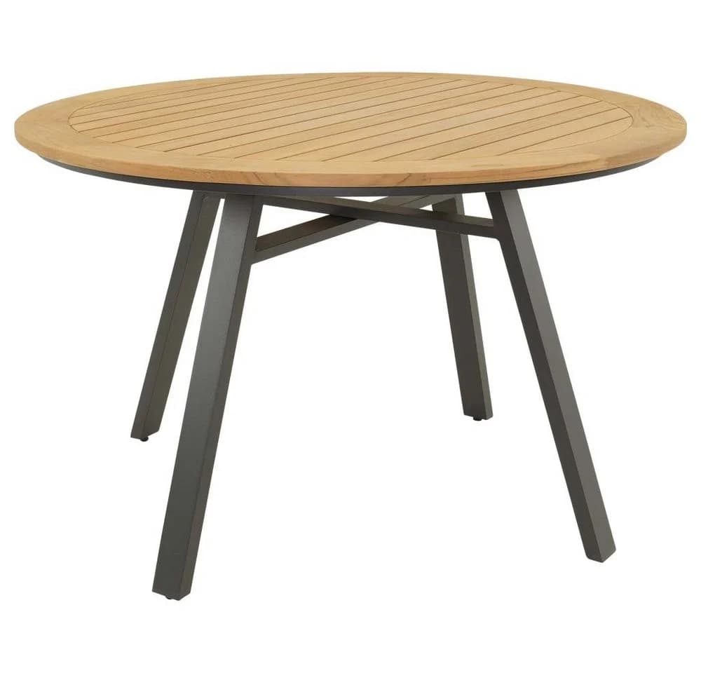 Lesli Living Garten-Essgruppe Monza 5-tlg. Teak & Aluminium