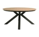 Lesli Living Garten-Essgruppe Arrezo Rund 120cm Aluminium Grau Bild 1