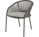 Lesli Living Garten-Essgruppe Arrezo Rund 120cm Aluminium Grau Bild 3