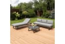 Focus Garden Gartenlounge-Set Modular 5-tlg. Grau Aluminium mit Kissen Bild 1