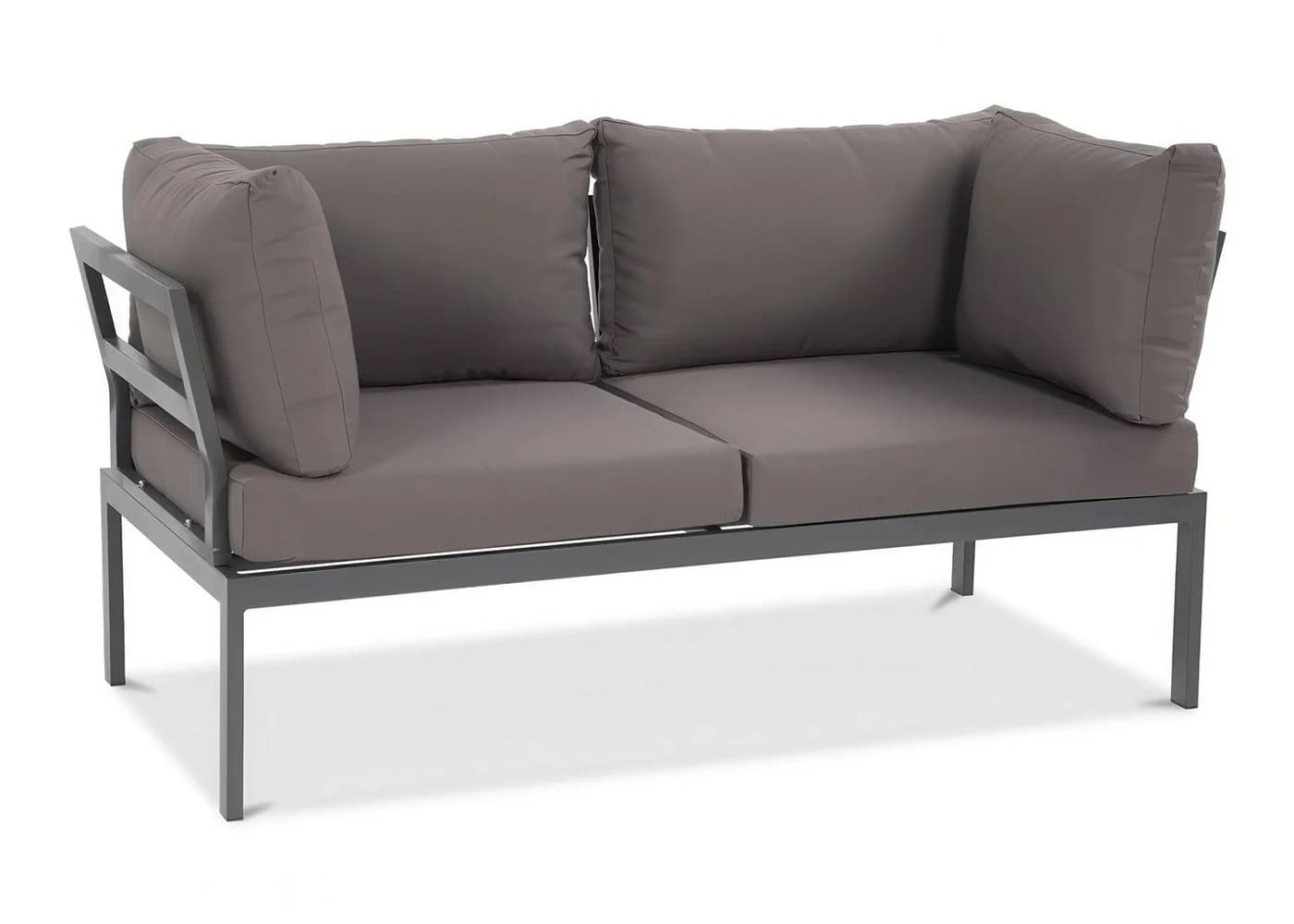 Focus Garden Gartenlounge-Set JAVA 2-Sitzer Grau Schwarz - Bild 4