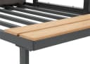Focus Garden Gartenlounge-Set Emerson Ecksofa mit Tisch Grau/Schwarz Bild 3