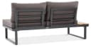 Focus Garden Gartenlounge-Set Emerson Ecksofa mit Tisch Grau/Schwarz Bild 5