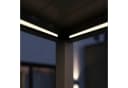 Gutroof Pergola ELEGANCE AUTOMATIK Anthrazit Elektrisches Lamellendach LED Bild 4