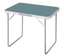 Sunnydays Campingtisch klappbar blau-grün Aluminium MDF Bild 2