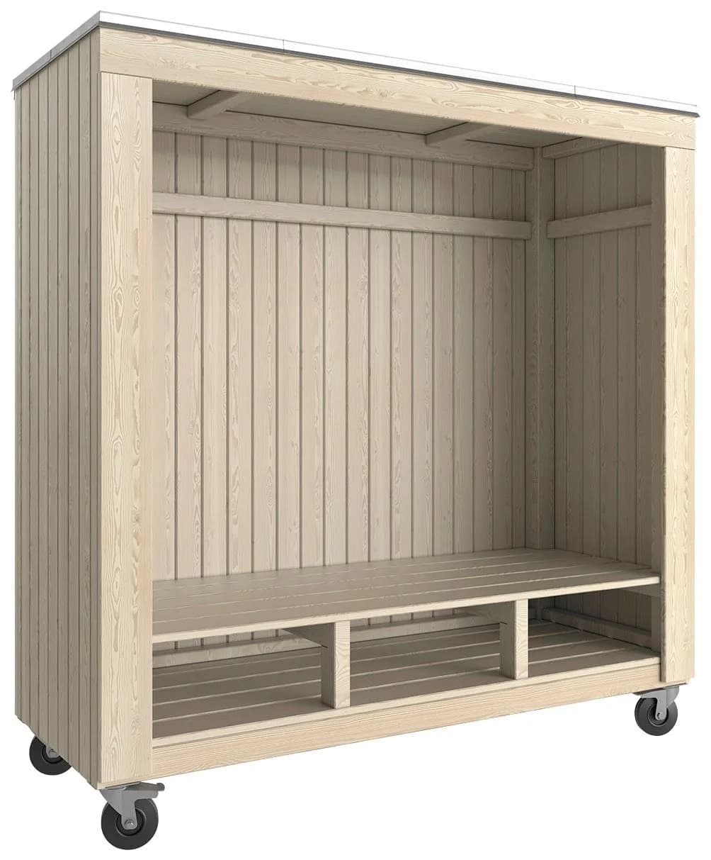 Gartenhaus PLUS "Loungehaus SIESTA Sommerly" Holzwerkstoff 2 Sitzplätze - Bild 4