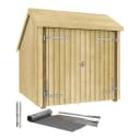 Gartenhaus PLUS, beige, Holzwerkstoff, Gartenhaus, Fahrradunterstand mit Doppeltür Bild 1