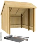 Gartenhaus PLUS, beige, Holzwerkstoff, Fahrradunterstand Bild 2
