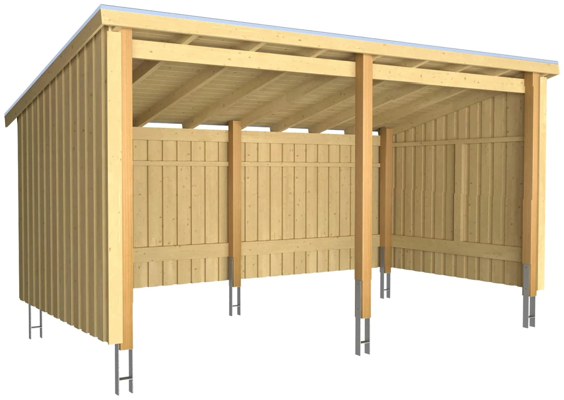 Gartenhaus im Nordic Stil aus Holzwerkstoff