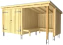 Gartenhaus Nordic aus Holzwerkstoff Bild 2