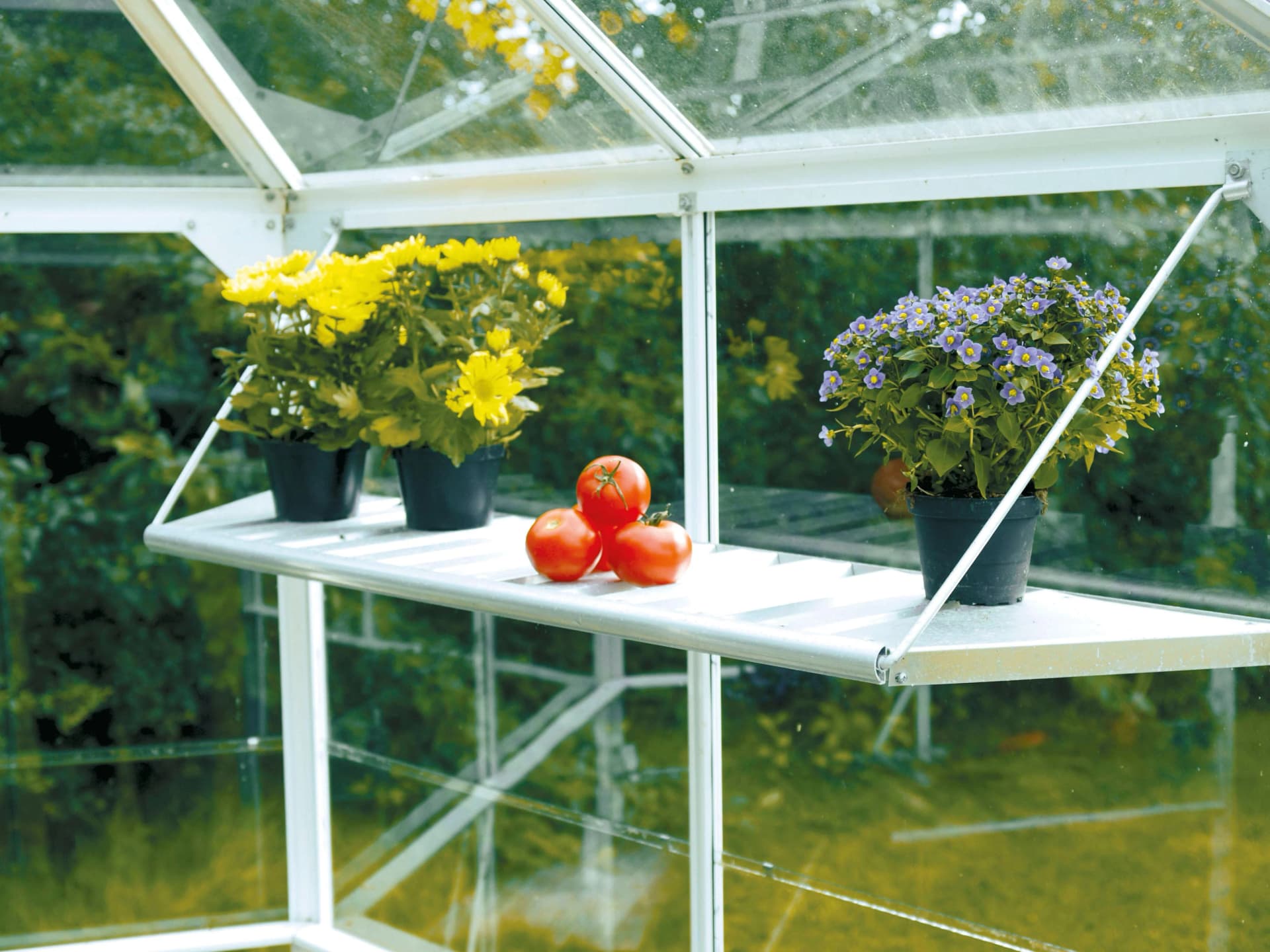 Vitavia Regal für Pavillon der Größe 4500 Silber Aluminium