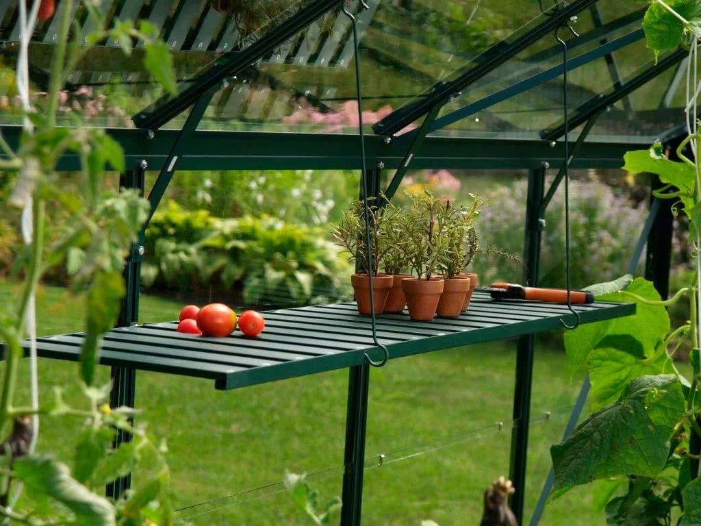 Wandregal VITAVIA Grün Aluminium