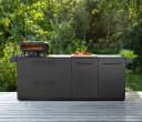 COZZE Outdoor-Küche Schubladenmodul Elements Schwarz Bild 1