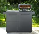 COZZE Outdoor-Küche Türmodul Elements Schwarz HPL Stahl Bild 3