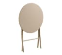 House Nordic Bistrotisch Arja Cafeset 1 Tisch 2 Stühle taupe Bild 5