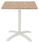Schou Gartentisch Mads 70x70 cm Teak-Dekor Garten-Cafétisch Bild 2