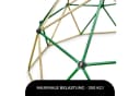HyperMotion Kinder-Kletterkuppel XXL Garten Spielplatz Grün/Gelb Bild 1