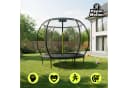 HyperMotion Kindertrampolin 244 cm mit Sicherheitsnetz, Leiter & Stahlrahmen Bild 3