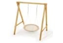 HyperMotion Nestschaukel Grau Beige Verstellbar 150 kg Tragkraft Bild 1