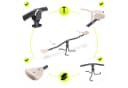 HyperMotion Gartenwippe 2in1 360° Beige Bild 4