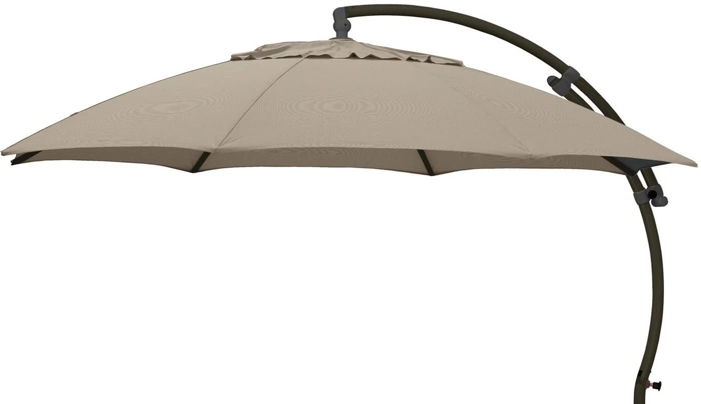 Sun Garden Ampelschirm Easy Sun 375 cm Taupe/Anthrazit