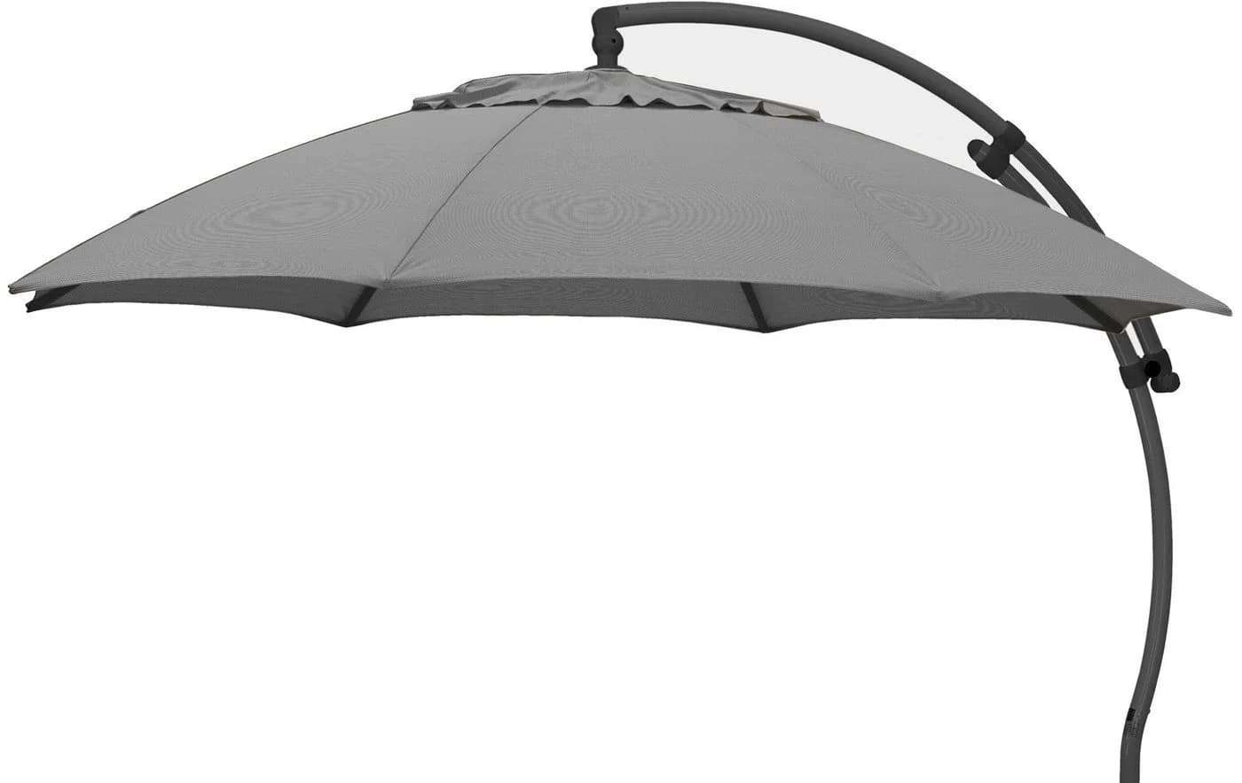 Sun Garden Ampelschirm Easy Sun 375 cm grau meliert-anthrazit