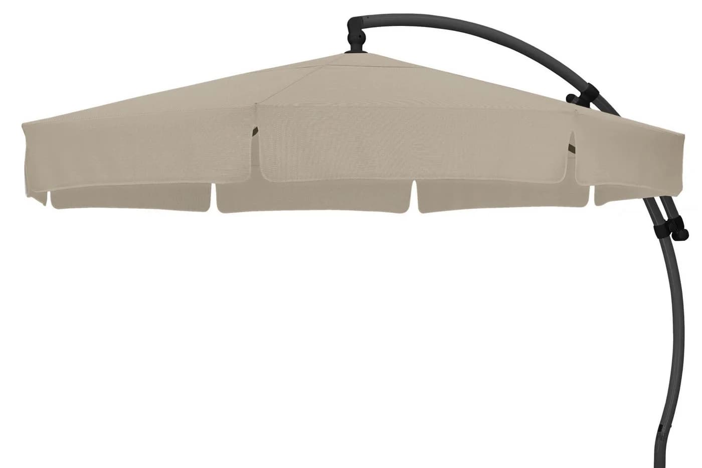Sun Garden Ampelschirm Easy Sun 350 cm Taupe-Anthrazit