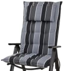 Sun Garden Hochlehnerauflage Monte 20208-710 Grau Gestreift Bild 1